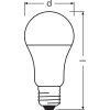 OSRAM LED Star E27 10 watt 6500 Kelvin 1055 Lumen