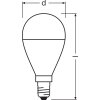 OSRAM LED Star E14 7.5 watt 6500 Kelvin 806 Lumen