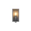 Trio GARONNE Wall Light anthracite, 1-light source, Motion sensor