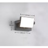 Trio KANSAS Wall Light LED anthracite, 1-light source, Motion sensor