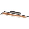 Brilliant Chaumont Ceiling Light LED brown, black, 1-light source