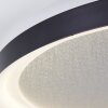 Brilliant Quito Ceiling Light LED black, 1-light source