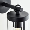 Brilliant Sidney Outdoor Wall Light black, 1-light source