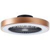 Brilliant Slimline Ceiling Light LED black, 1-light source, Remote control