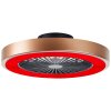 Brilliant Slimline Ceiling Light LED black, 1-light source, Remote control