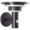 Brilliant Garvina Outdoor Wall Light LED black, 1-light source, Motion sensor