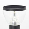 Brilliant Tulip outdoor floor lamp LED black, 1-light source, Motion sensor