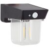 Brilliant Parson Outdoor Wall Light LED black, 1-light source, Motion sensor