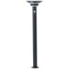 Brilliant Garvina outdoor floor lamp LED black, 1-light source, Motion sensor