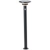 Brilliant Garvina outdoor floor lamp LED black, 1-light source, Motion sensor