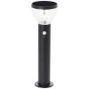 Brilliant Tulip outdoor floor lamp LED black, 1-light source, Motion sensor