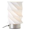 Brilliant Paperfold Table lamp silver, 1-light source