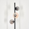 Remaisnil Floor Lamp - glass 10 cm, 12 cm Amber, Smoke-coloured, 3-light sources