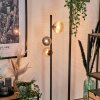 Remaisnil Floor Lamp - glass 10 cm, 12 cm black, 3-light sources