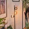 Remaisnil Floor Lamp - glass 12 cm black, 3-light sources