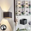 Chuitna Wall Light LED black, 1-light source