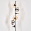 Gastor Floor Lamp - glass 15 cm Amber, clear, Smoke-coloured, 6-light sources
