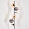 Gastor Floor Lamp - glass 15 cm Amber, clear, Smoke-coloured, 6-light sources