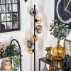 Gastor Floor Lamp - glass 15 cm Amber, clear, Smoke-coloured, 6-light sources