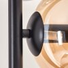 Gastor Floor Lamp - glass 15 cm Amber, clear, Smoke-coloured, 6-light sources