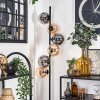 Gastor Floor Lamp - glass 15 cm Amber, Smoke-coloured, 6-light sources