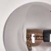 Gastor Floor Lamp - glass 15 cm Smoke-coloured, 3-light sources