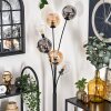 Gastor Floor Lamp - glass 15 cm Amber, clear, Smoke-coloured, 6-light sources