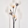 Gastor Floor Lamp - glass 15 cm Amber, clear, Smoke-coloured, 6-light sources
