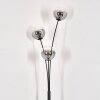 Gastor Floor Lamp - glass 15 cm clear, Smoke-coloured, 3-light sources