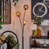 Gastor Floor Lamp - glass 15 cm Amber, clear, Smoke-coloured, 3-light sources