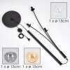 Gastor Floor Lamp - glass 15 cm Amber, clear, Smoke-coloured, 3-light sources