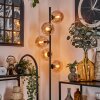 Gastor Floor Lamp - glass 15 cm Amber, 5-light sources