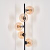 Gastor Floor Lamp - glass 15 cm Amber, 5-light sources
