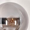 Gastor Floor Lamp - glass 15 cm black, 5-light sources