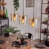 Parane Pendant Light - glass 20 cm Amber, clear, 3-light sources