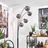 Gastor Floor Lamp - glass 15 cm Smoke-coloured, 5-light sources