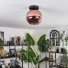 Koyoto Ceiling Light - glass 20 cm coppery, 1-light source
