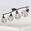 Yaak Ceiling Light black, 4-light sources