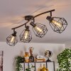 Yaak Ceiling Light black, 4-light sources