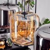 Lauden Pendant Light - glass 25 cm Amber, chrome, 3-light sources