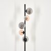 Remaisnil Floor Lamp - glass 10 cm, 12 cm black, 5-light sources