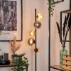 Remaisnil Floor Lamp - glass 10 cm, 12 cm black, 5-light sources