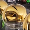 Ripoll Pendant Light - glass 30 cm gold, clear, 3-light sources