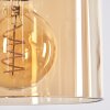 Parane Pendant Light - glass 20 cm Amber, 3-light sources