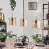Parane Pendant Light - glass 20 cm Amber, 3-light sources