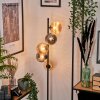 Remaisnil Floor Lamp - glass 15 cm Amber, Smoke-coloured, 5-light sources