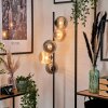Remaisnil Floor Lamp - glass 15 cm Amber, Smoke-coloured, 5-light sources