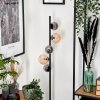 Remaisnil Floor Lamp - glass 10 cm, 12 cm black, 5-light sources