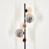 Remaisnil Floor Lamp - glass 12 cm, 15 cm black, 5-light sources