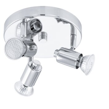Eglo Rosaro 1 Wall Light LED chrome, 3-light sources